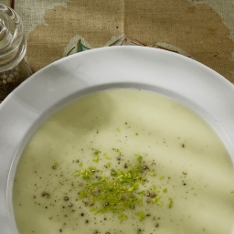 Trending Home with Potato, Leek, and Celery Soup